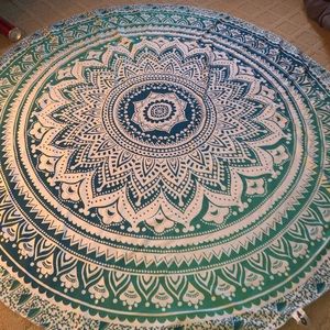 circle mandala wall tapestry